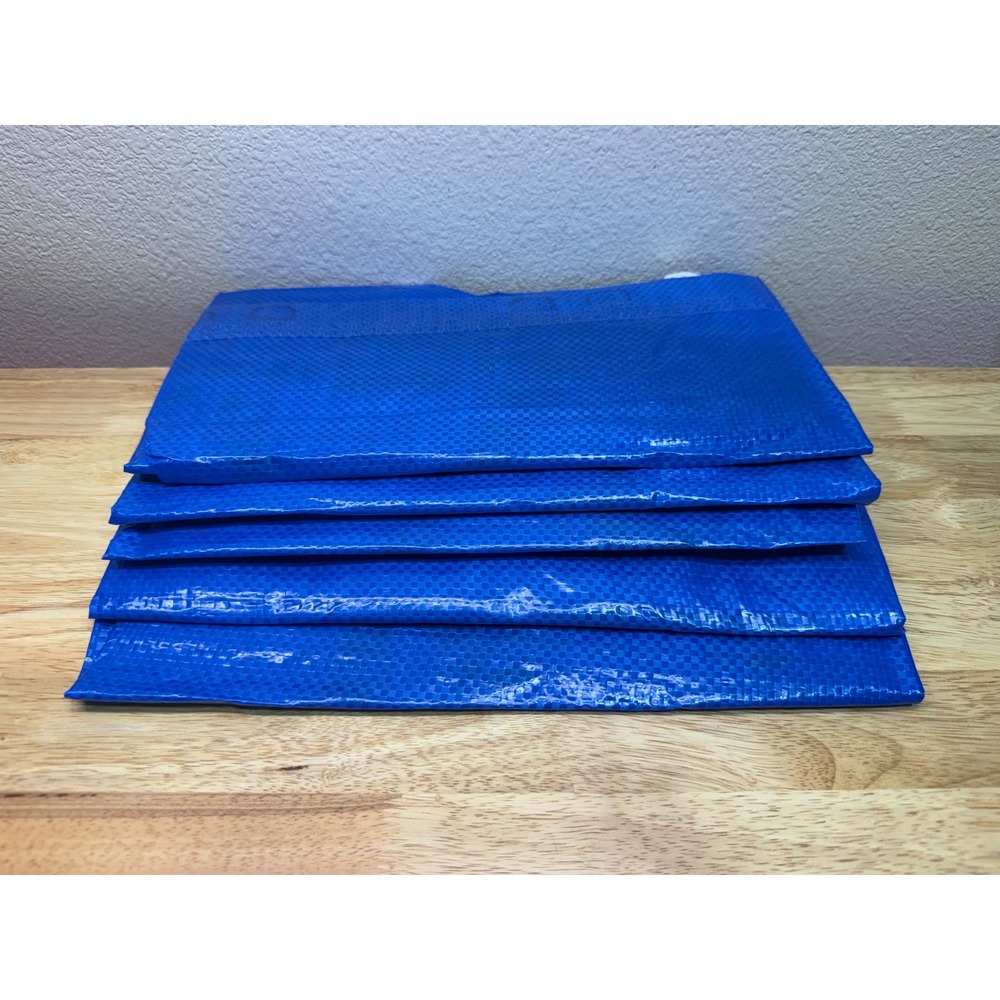 IKEA FRAKTA Large Blue Shopping Bag 5 Pack 19 Gallon Heavy Duty Totes